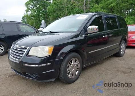 2008 Chrysler Town & Country Limited из США, поврежденный, VIN 2A8HR64X58R758820